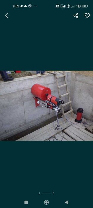 Алмазная резка отверстий под любой диаментр Днепр!