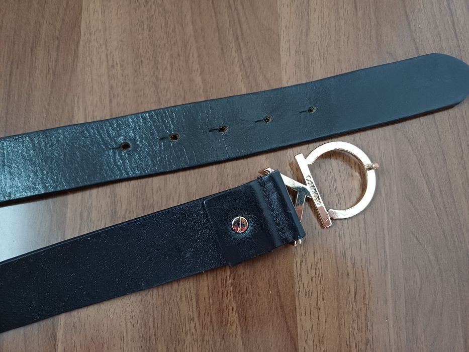 Ремень натур.кожа Calvin Klein оригинал made in Italy