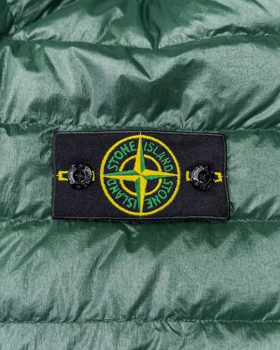 Пуховик STONE ISLAND 24FW 40324 Loom Woven Chambers Light Down Jacke