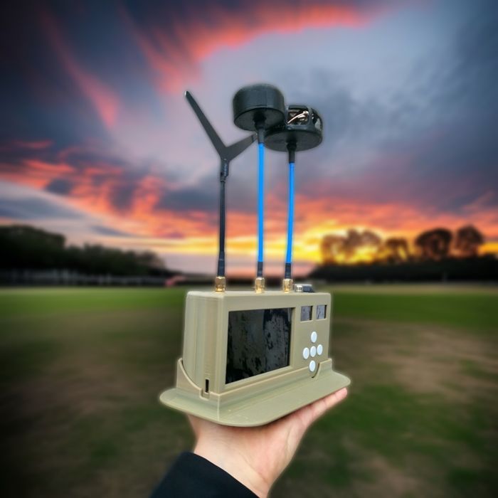 Детектор дронів Фпв 4 діапазона 250-950/1.2/3.3/5.8 ГГц Стевія fpv