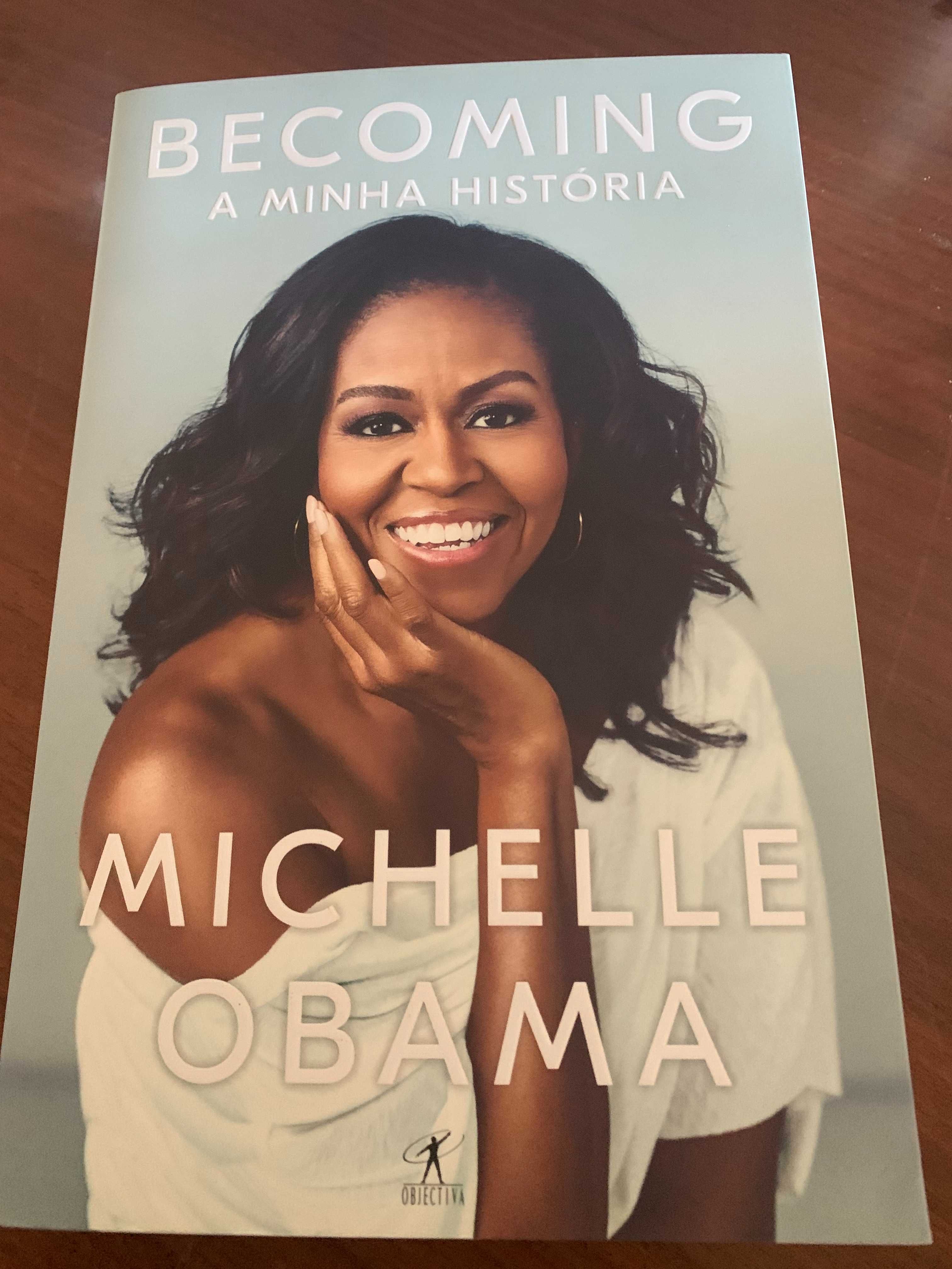 livro Becoming - A Minha História de Michelle Obama