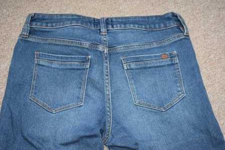 Nowe spodenki jeansowe F&F do kolan rozm 36 ciemny niebieski