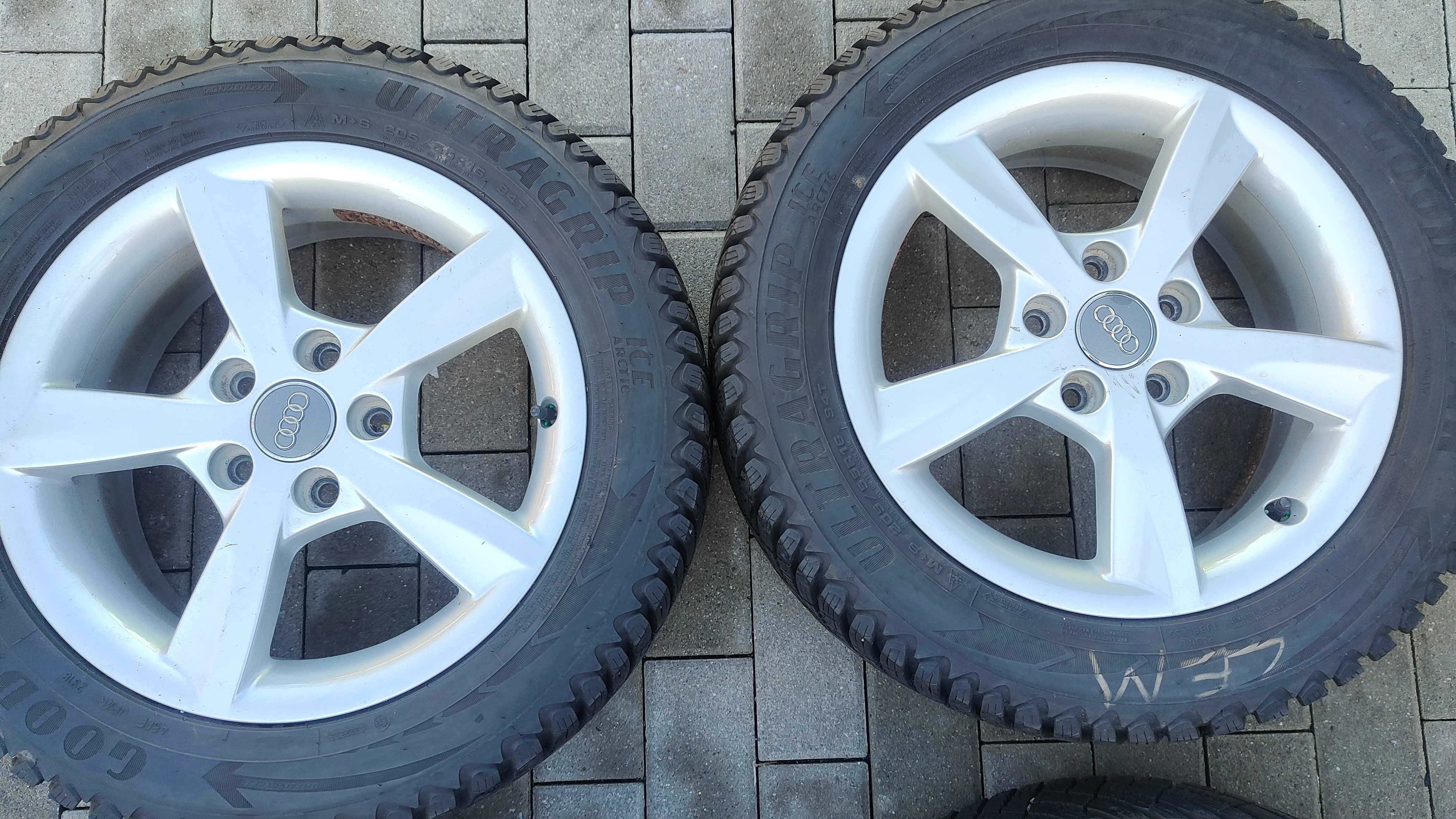 Koła Zimowe Audi A3 A4 205/55/16 8mm