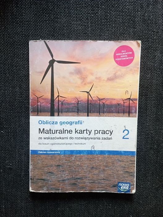 Oblicza geografii maturalna karta pracy część 2