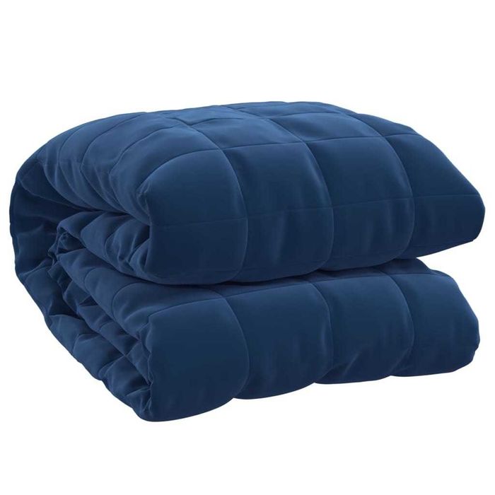 Nowy Koc Obciążeniowy Kołdra Obciążeniowa 11KG 220x235cm Niebieska