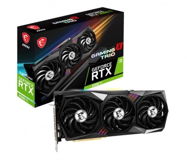 Karta graficzna MSI RTX 3080 Ti Gaming X Trio 12 GB GDDR6X