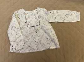 elegancka koszula dla dziewczynki biała we wzorki Gap 3 lata 98