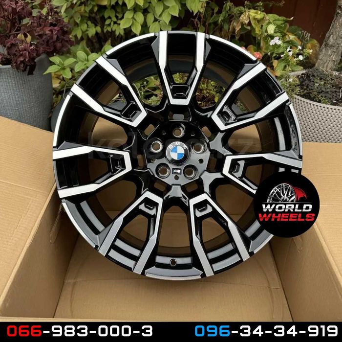 Диски R21 5x112 BMW X5 G05 X6 G06 X7 G07 915M style разноширокие