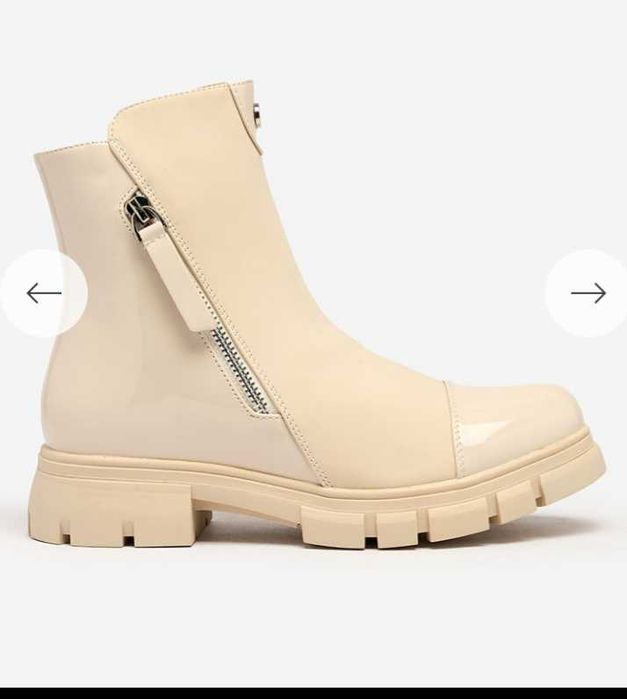 Жіночі черевики Бежеві матові Dedaheh