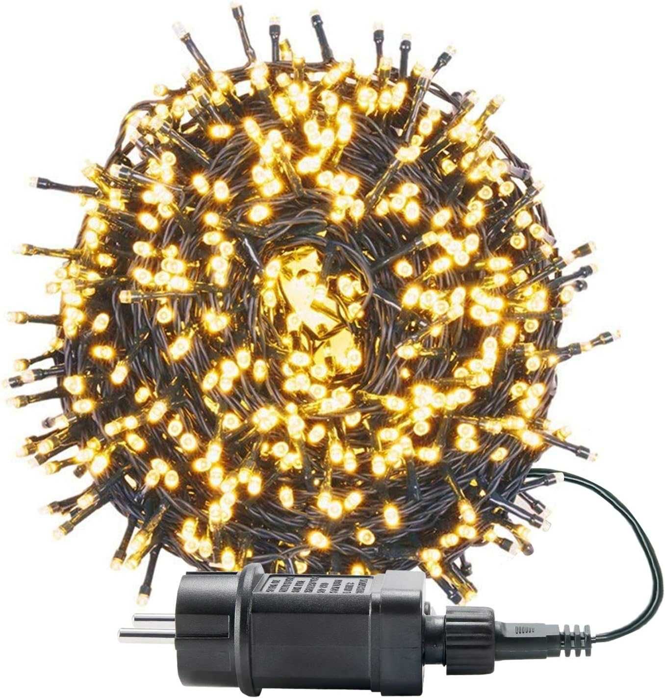 363 UISEBRT Łańcuch świetlny z 300 diodami LED, 30 m