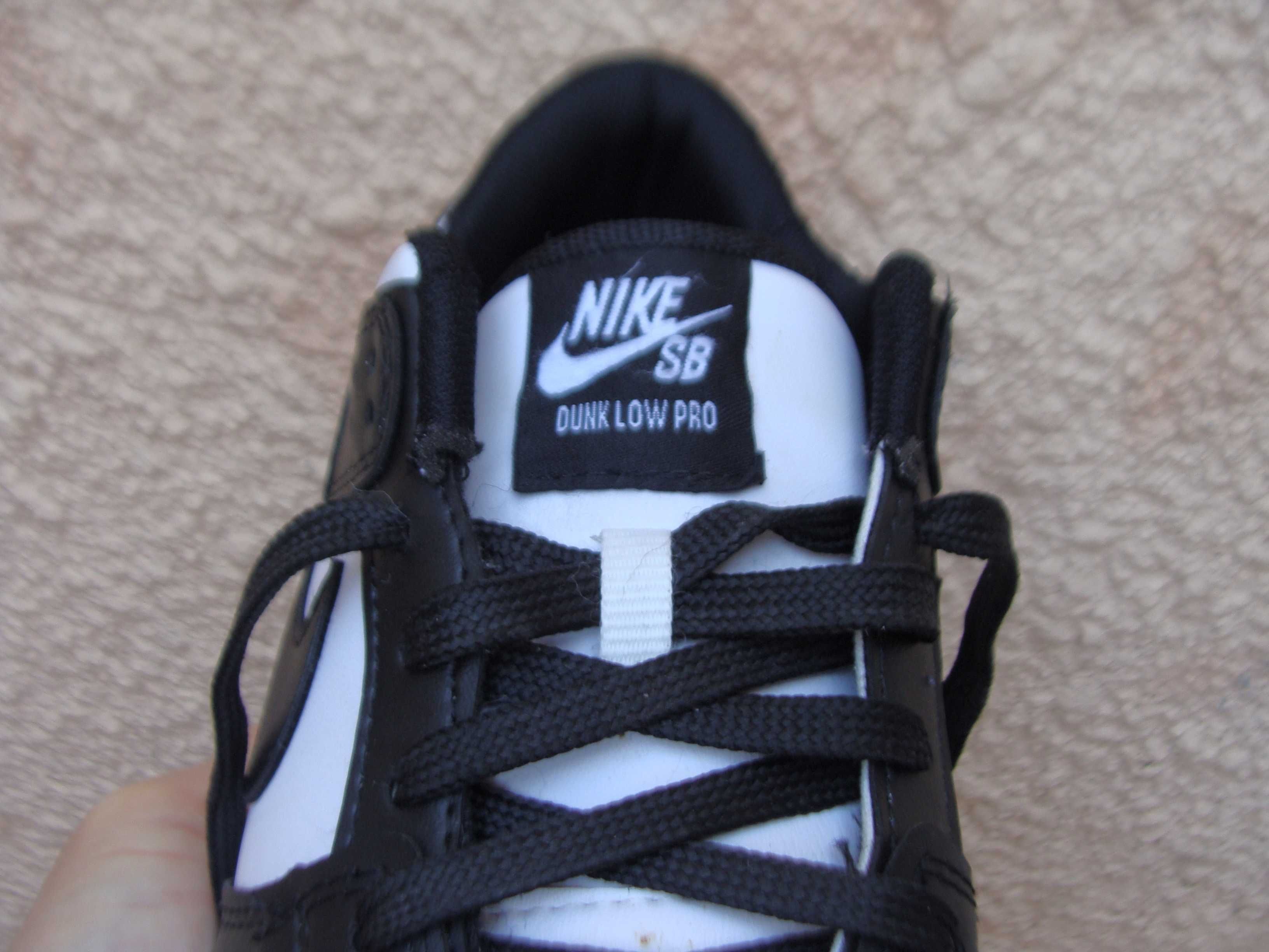 43/27.5 см  Nike sb dunk pro кроссовки кожаные