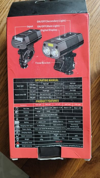 T-Tiger 1800 Lumenów