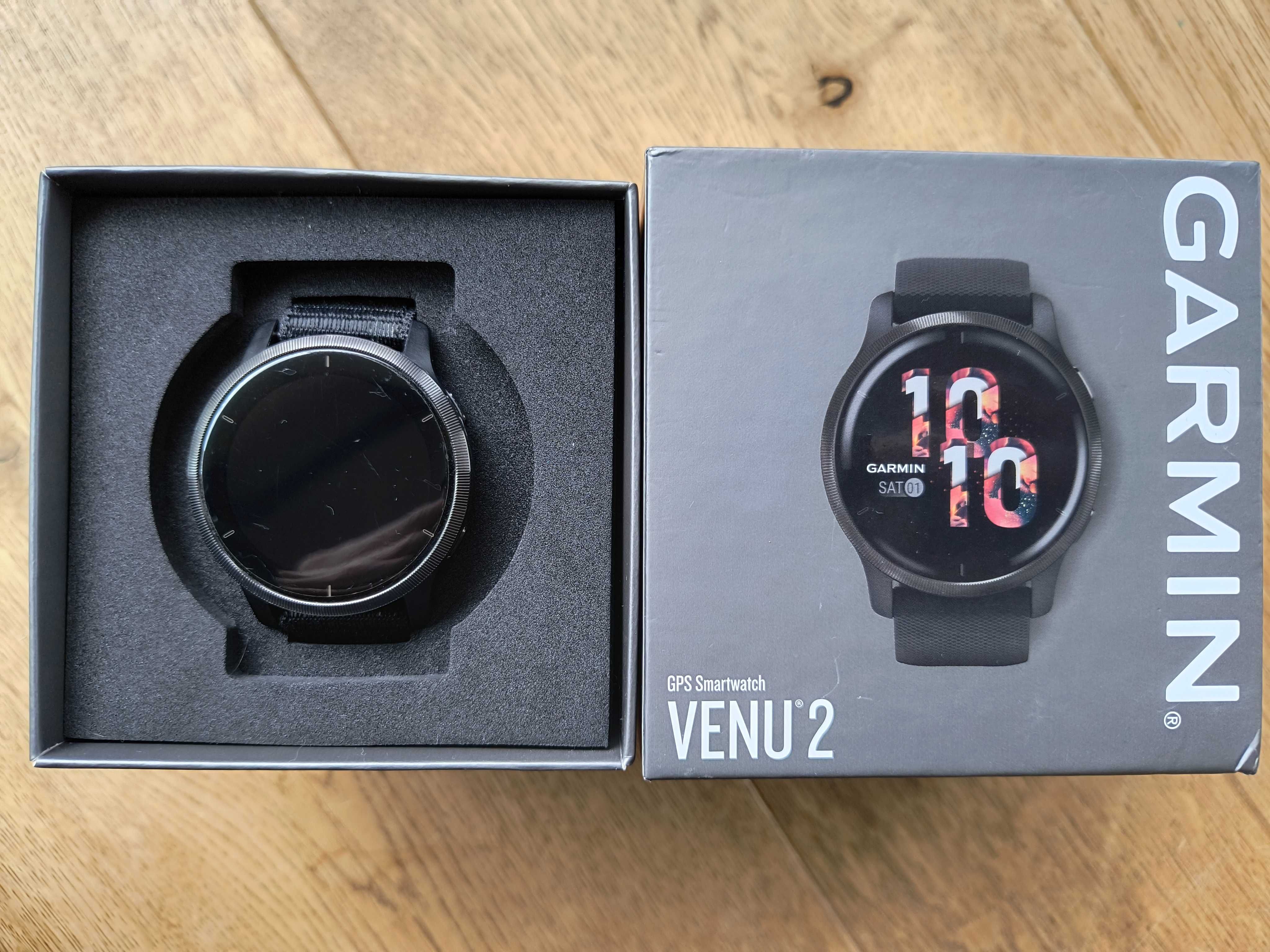 Smartwatch Garmin Venu 2 czarny