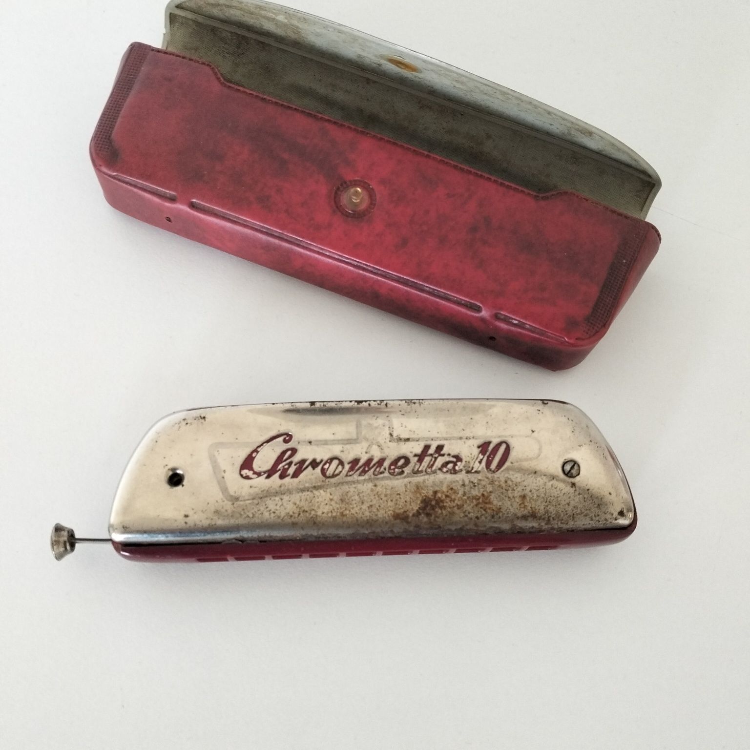 Harmonijka Hohner Chrometta unikat