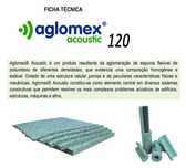 Isolamento acústico de alta densidade Aglomex® Acoustic 120
