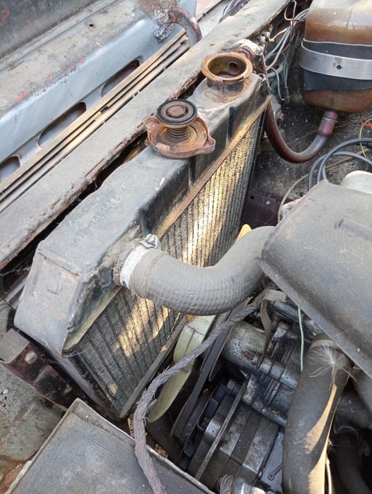 Радиатор москвич