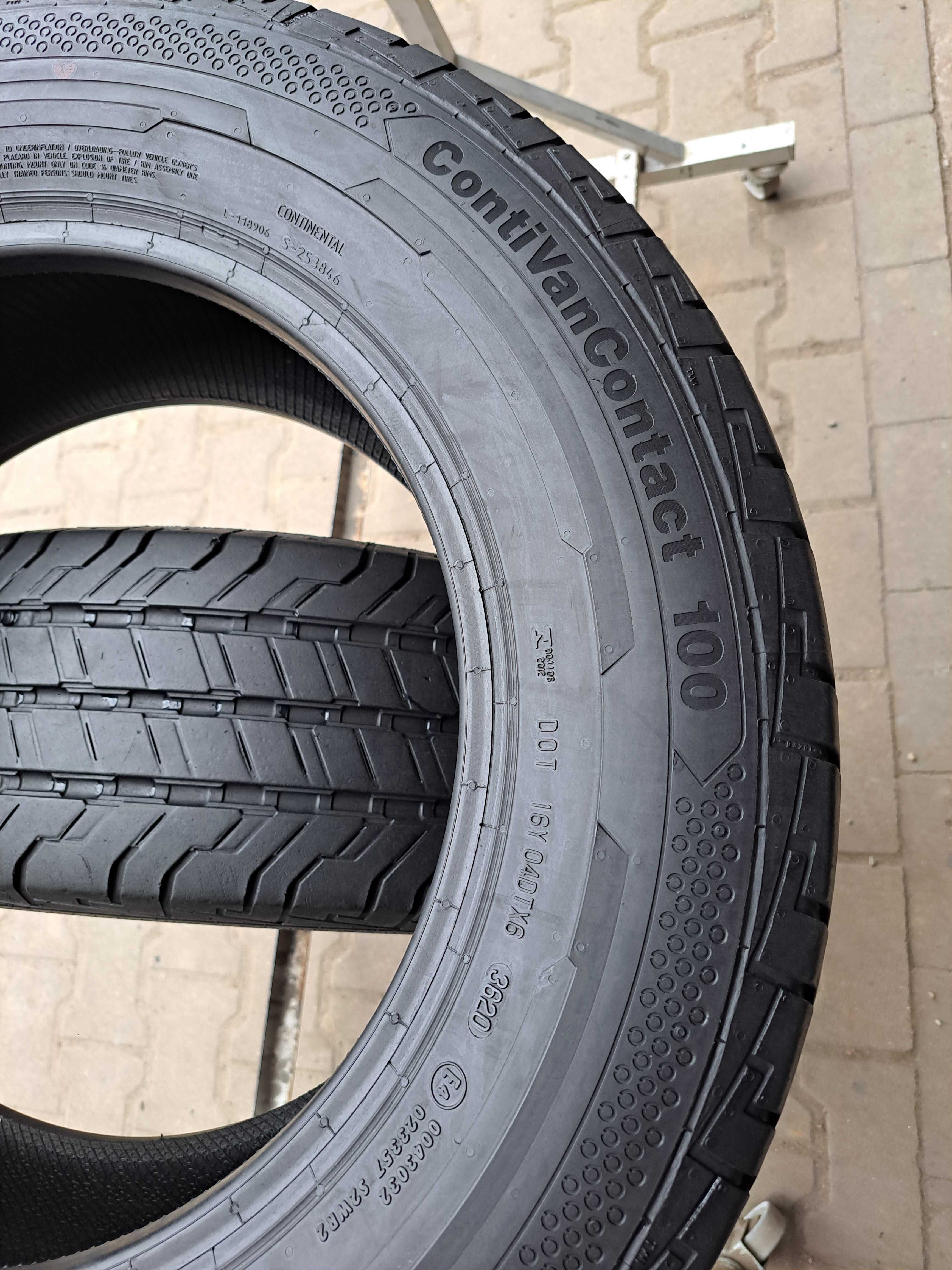 Opony Letnie 215/65R16C Continental ContiVan 215/65/16C 2szt Polecam!!