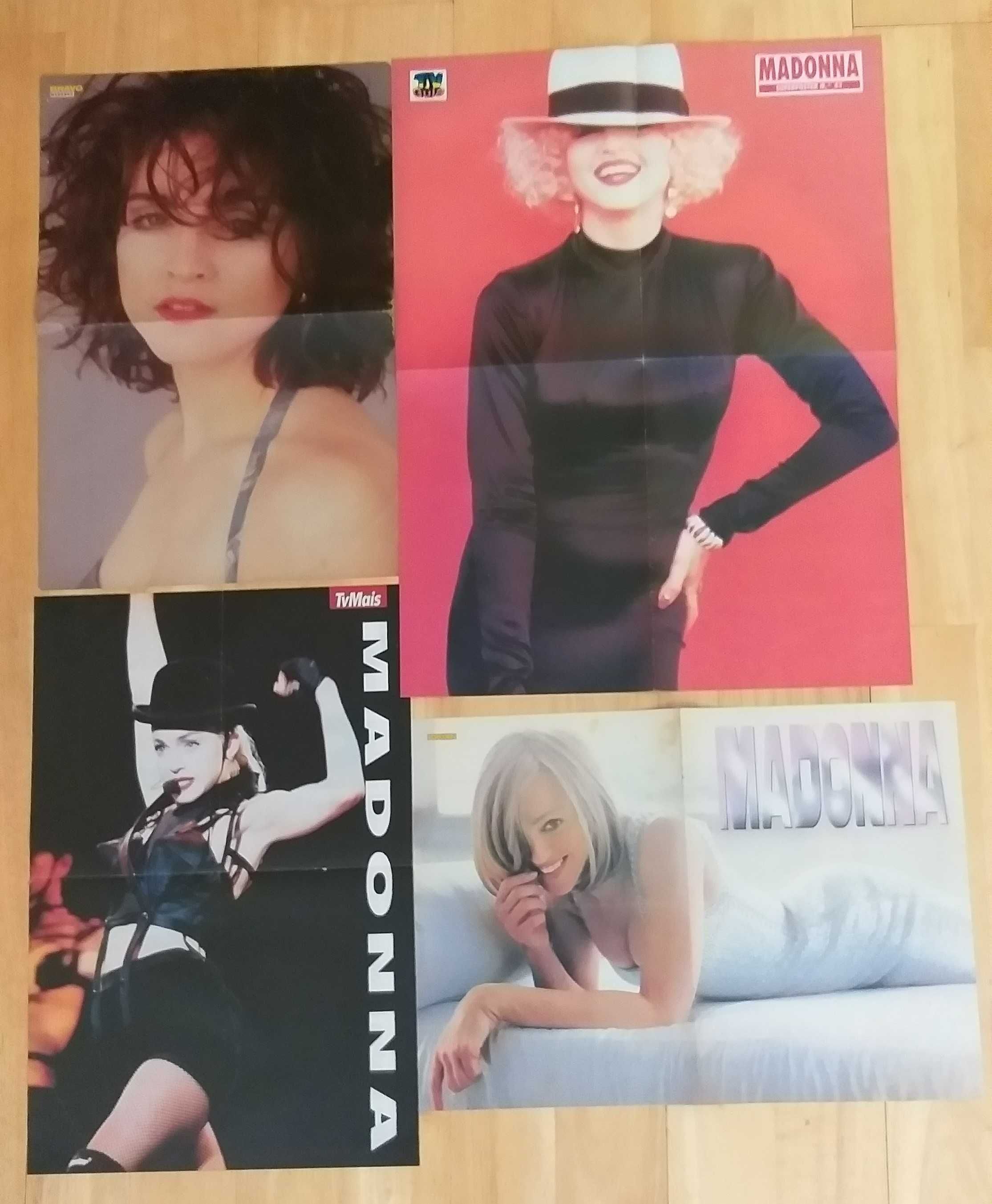 MADONNA revistas posters artigos