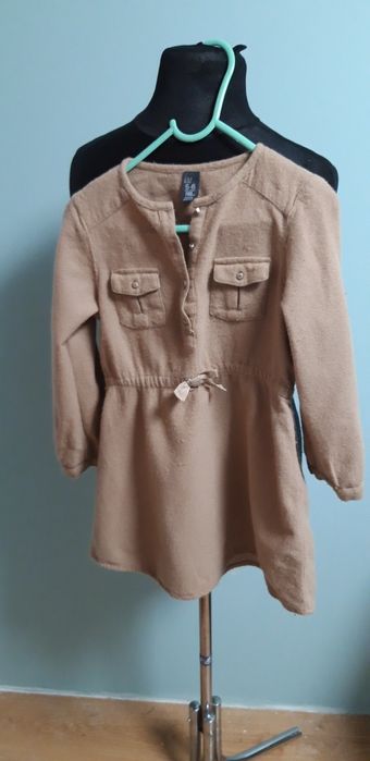 Zara sukienka z długim rękawem 118