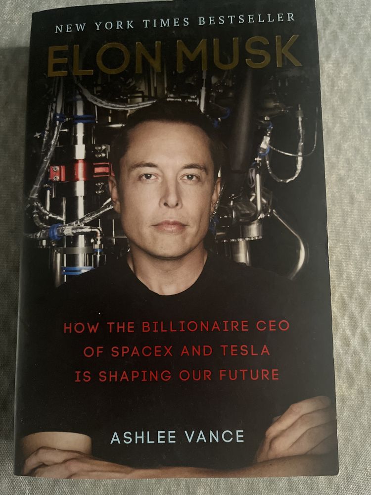 Elon Musk, Ashlee Vance, po angielsku