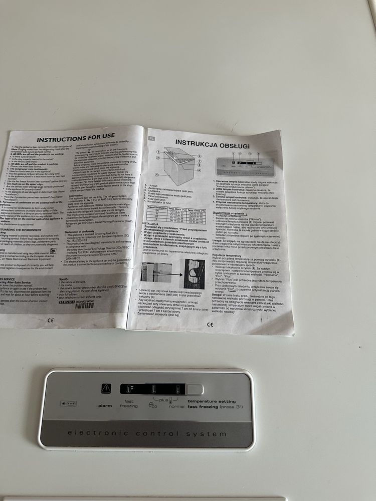 Zamrażarka skrzyniowa Wirpool 138l