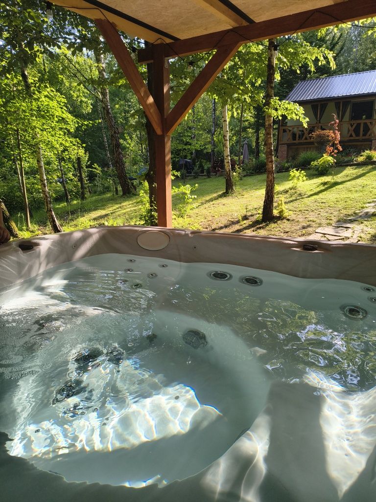 Domek całoroczny Hacienda z jacuzzi na wyłączność w lesie - Strzyżów