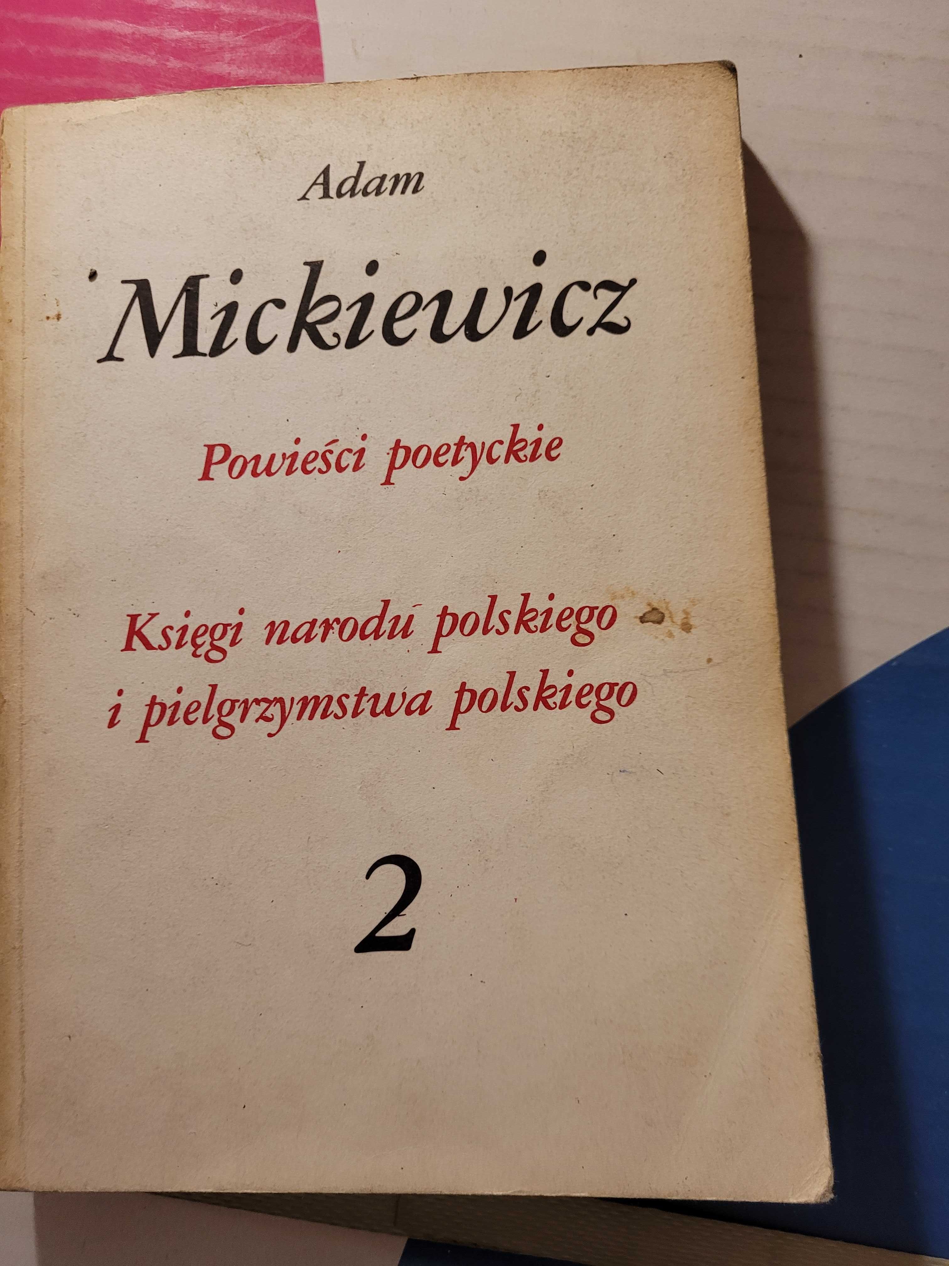Dzieła poetyckie Wiersze - 2 tomy Adam Mickiewicz