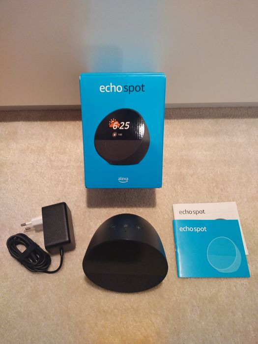Echo Spot Alexa - inteligentny głośnik, budzik