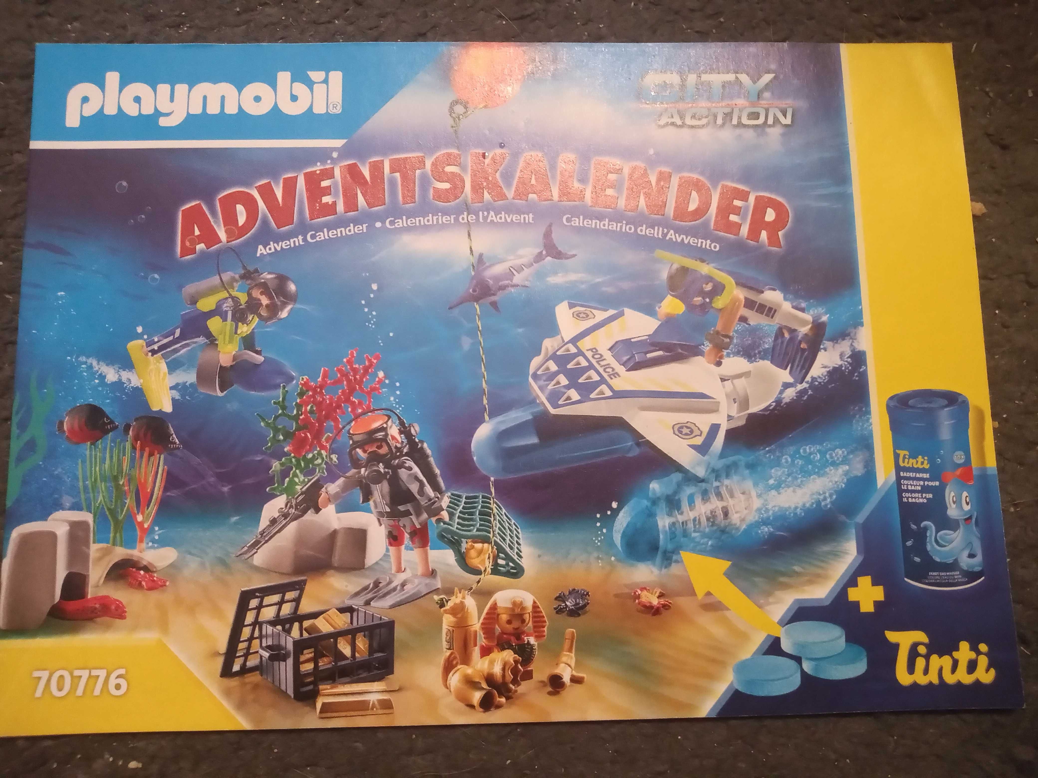 Playmobil 70776 kalendarz adwentowy zabawa w wodzie