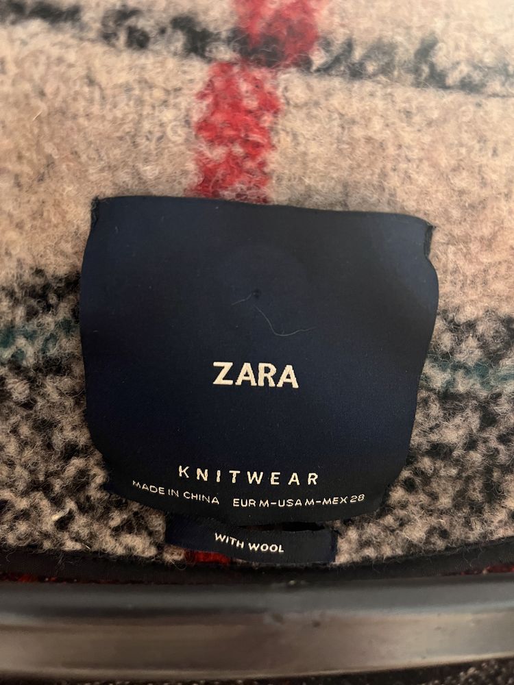 Пальто Zara в клітку