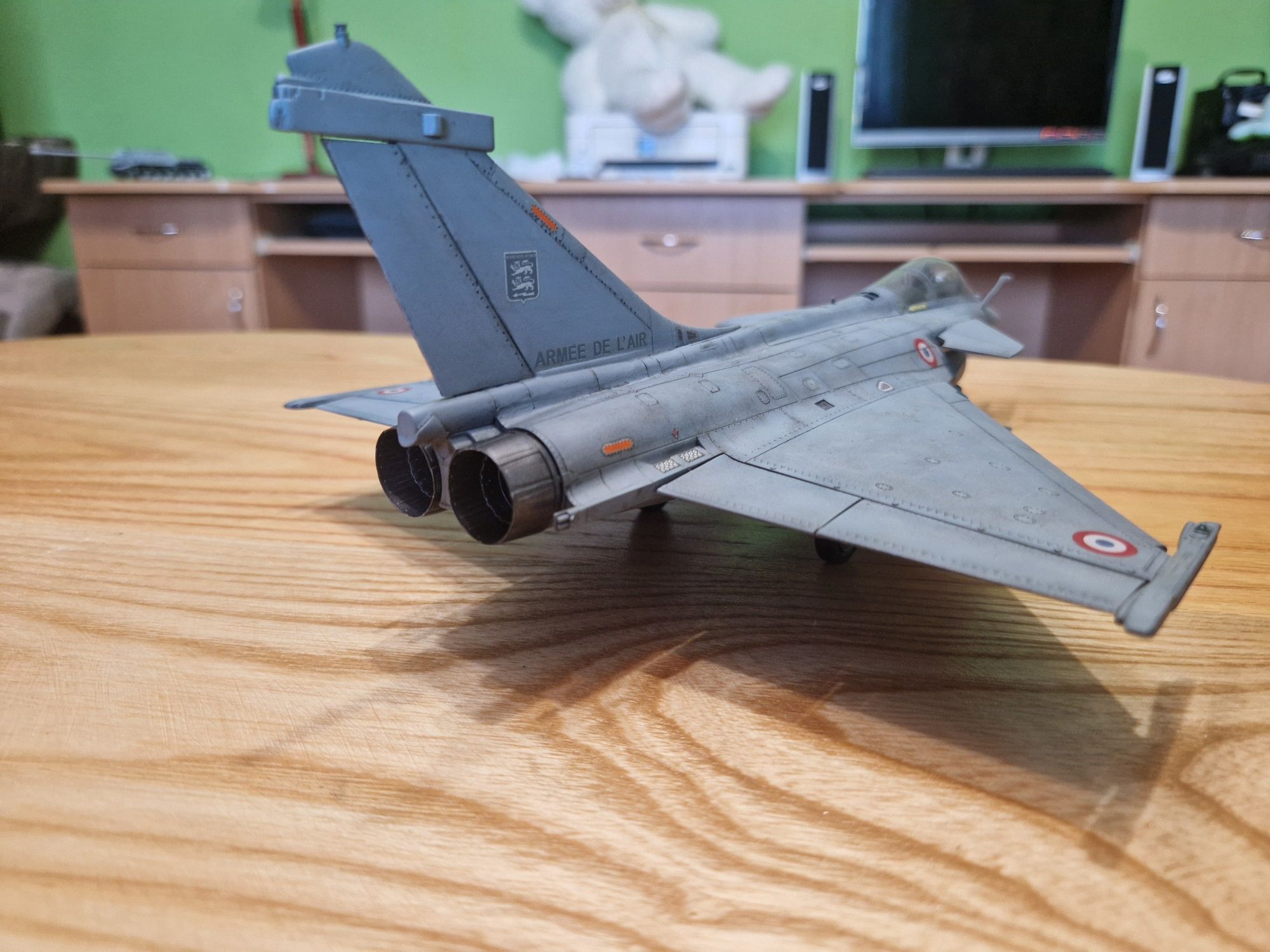 Myśliwiec dassault rafale c revell 1:48
