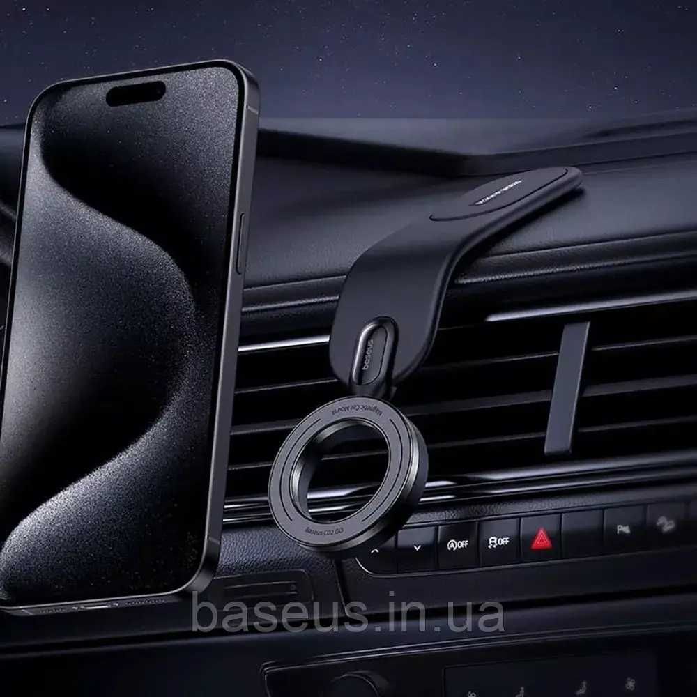 Автомобільний тримач Baseus C02 Go Series Magnetic Car Phone Mount
