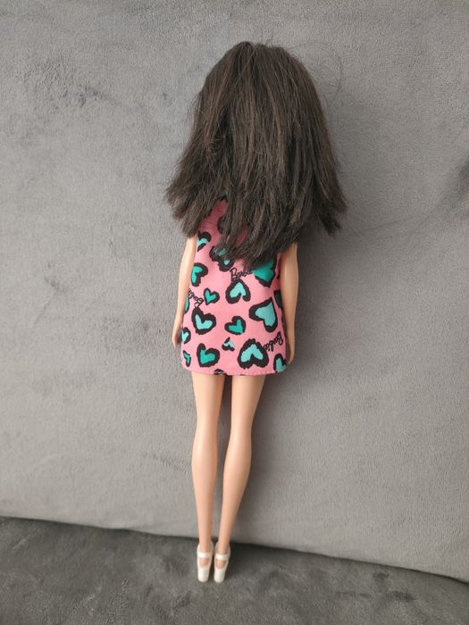Lalka Barbie sukienka w serduszka