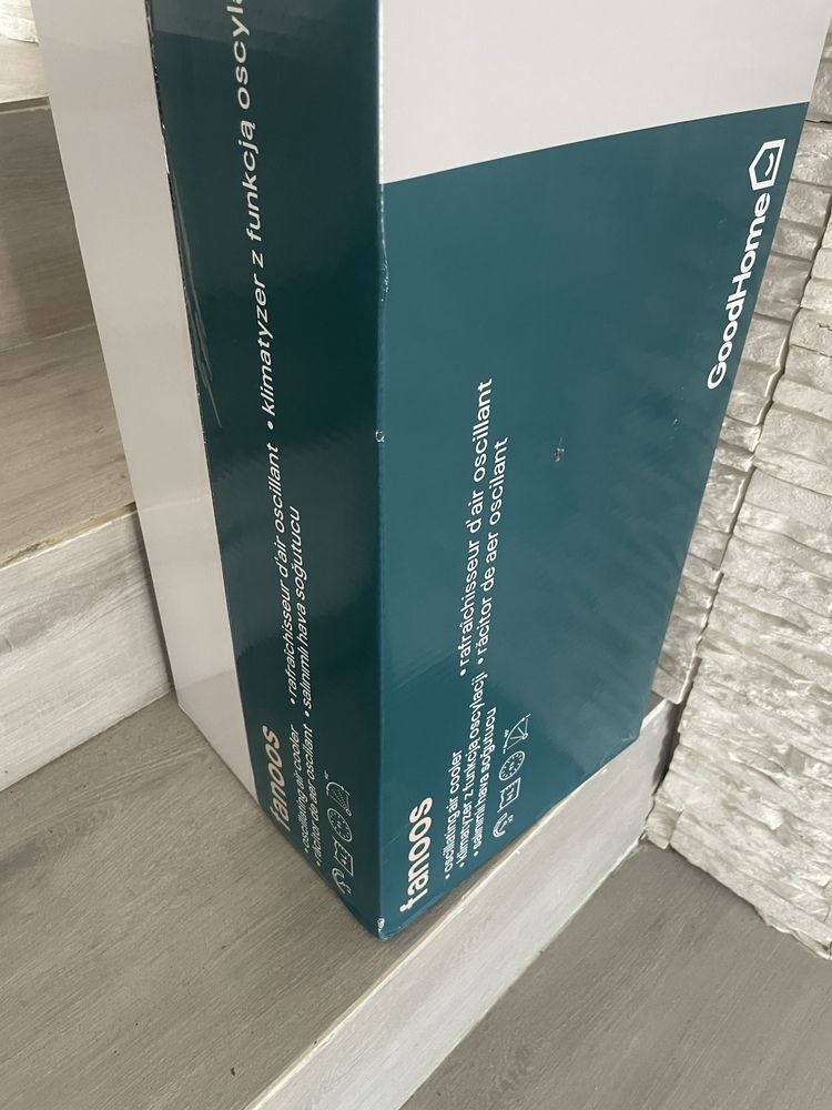 Nowy Klimatyzer Fanoos 45W Zbiornik 4L Wentylator Klimatyzator na Wodę