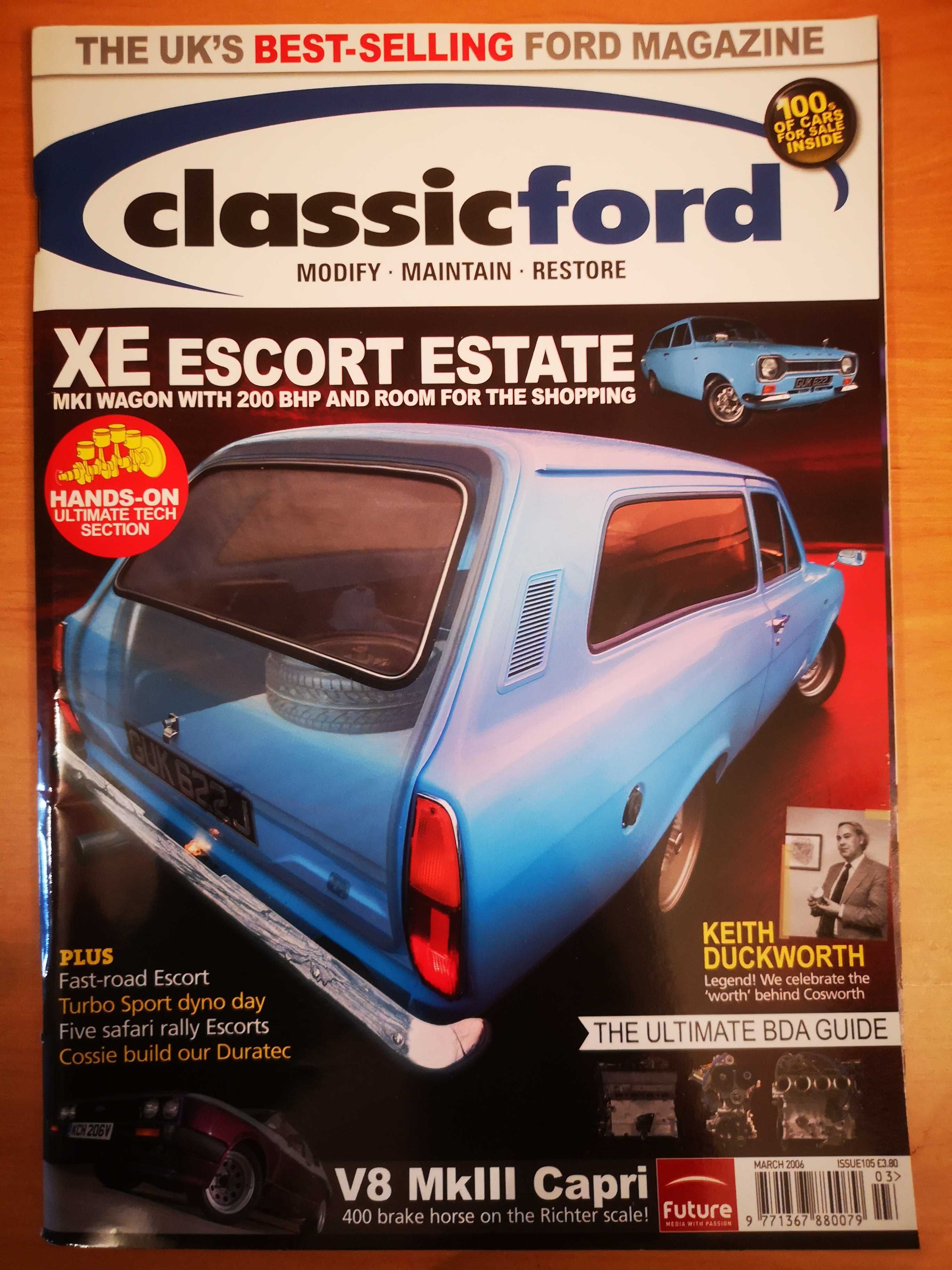 Revistas de Automóveis Clássicos Classic Ford