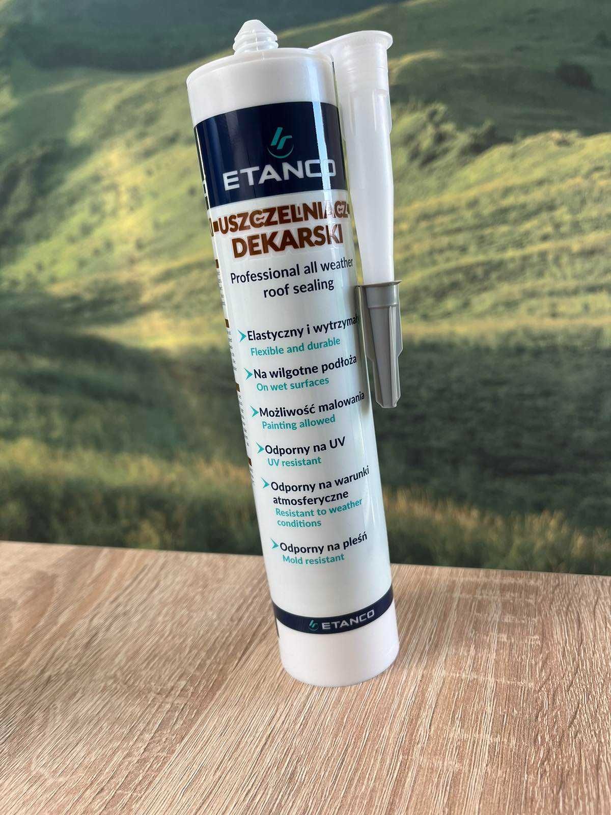 ETANCO - uszczelniacz dekarski 280ml PROMOCJA! Do Dachu, uszczelnia