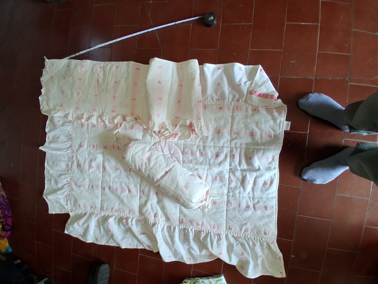 Roupa de cama praticamente nova