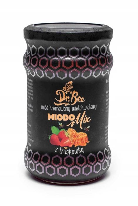 Miód - Zestaw miodów Borówka ,żurawina,pomarańcza, cytryna IMBIR