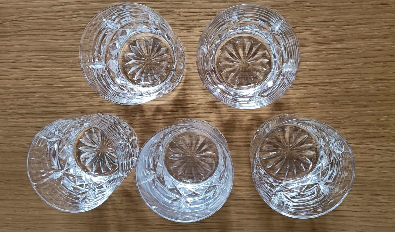 Copos  de cristal