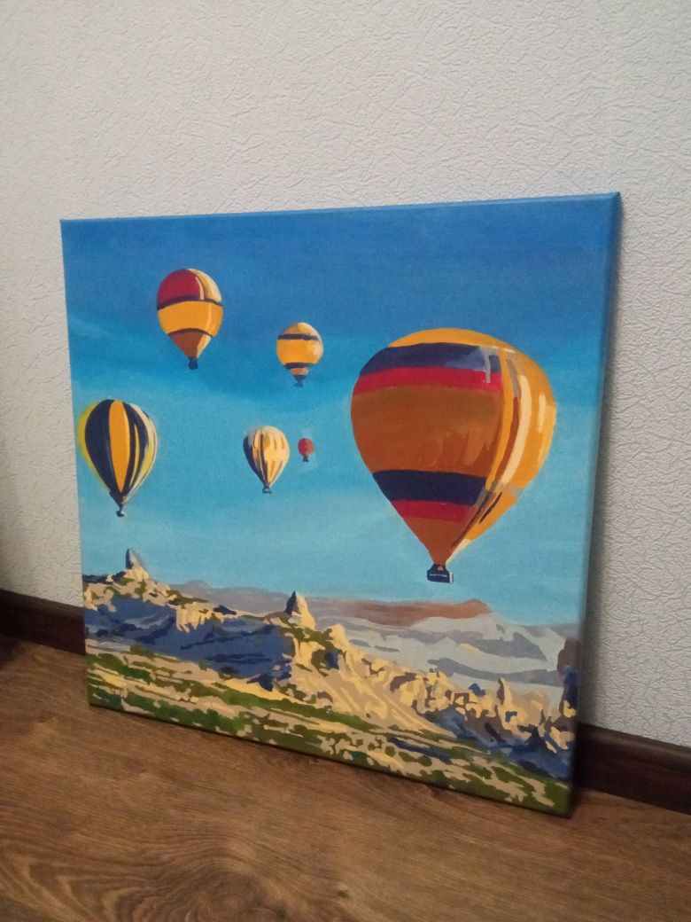 Воздушные шары картина