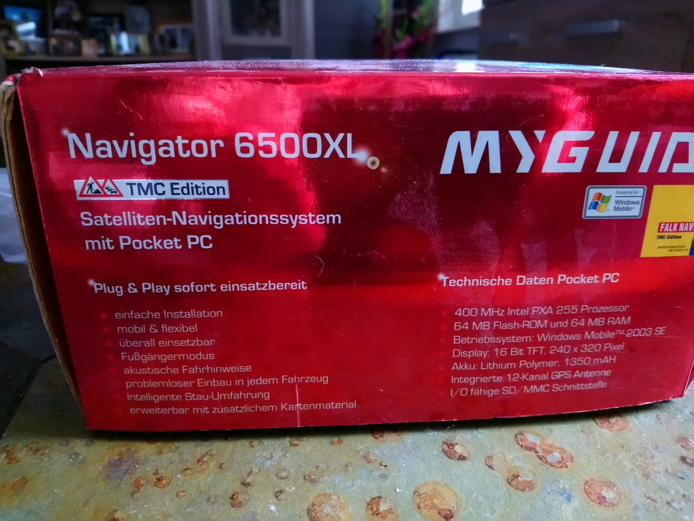 Palmtop nawigacja Myguide 6500 XL
