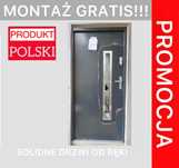 Drzwi zewnętrzne z montażem do Bloku