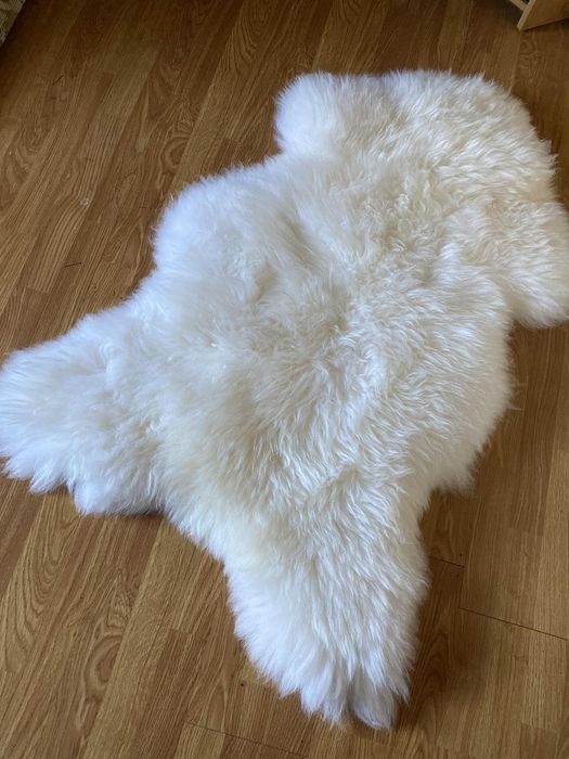 Овеча Овечья шкура стриженая, меховой коврик, натуральная овчина