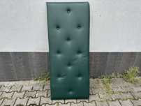 Panel Tapicerowany Siedzisko Zagłówek Oparcie Zielony 155x60cm