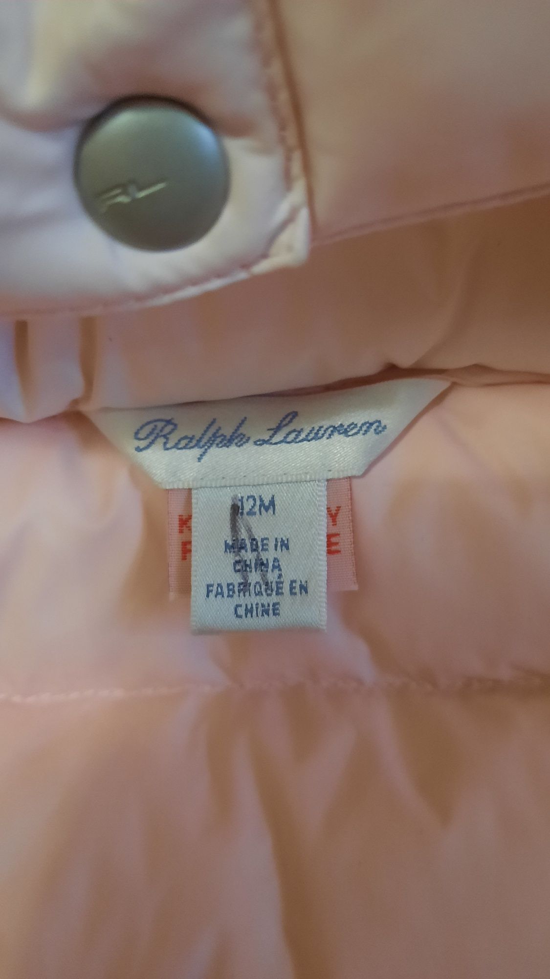 Фирменный пуховик Polo Ralph Lauren Оригинал