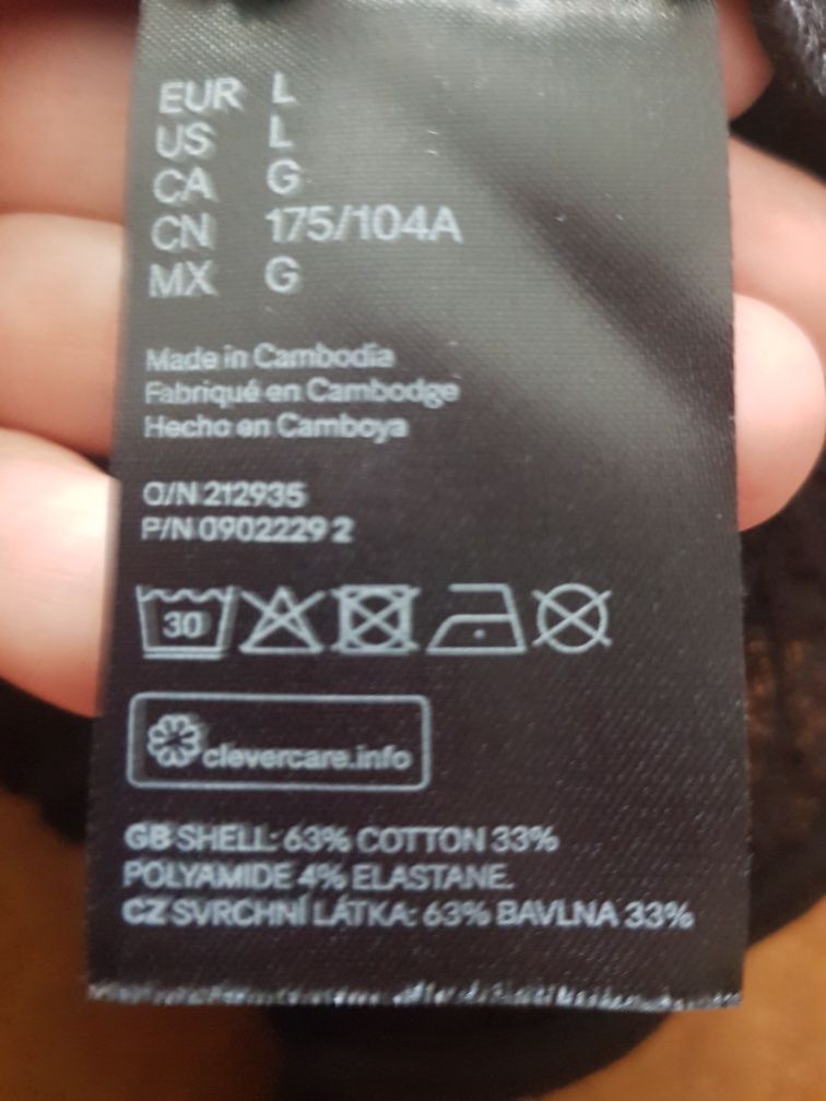 H&m krótki kopertowy top wiązany r L 175/104A