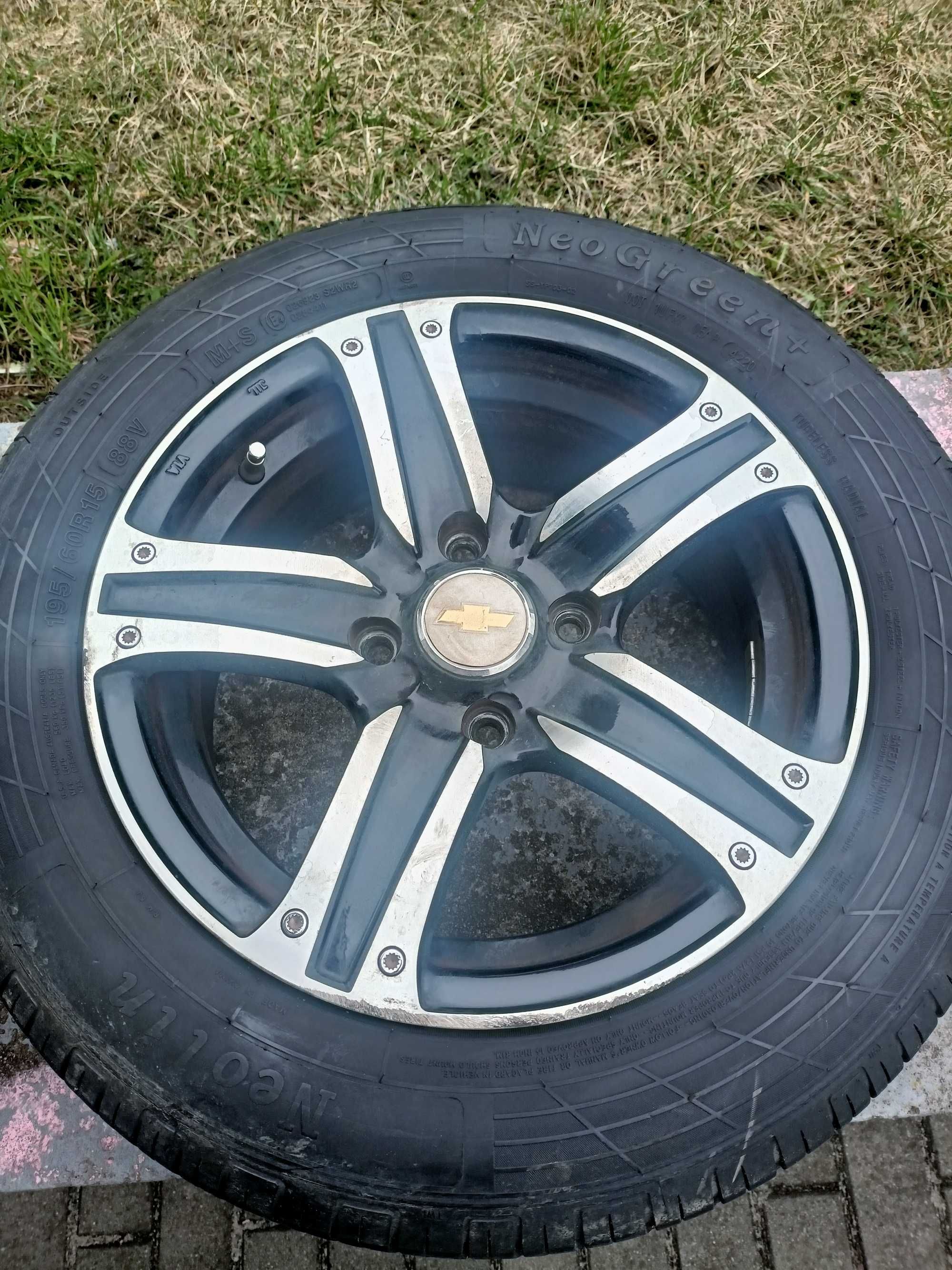 Alufelgi z oponami 4x114.3