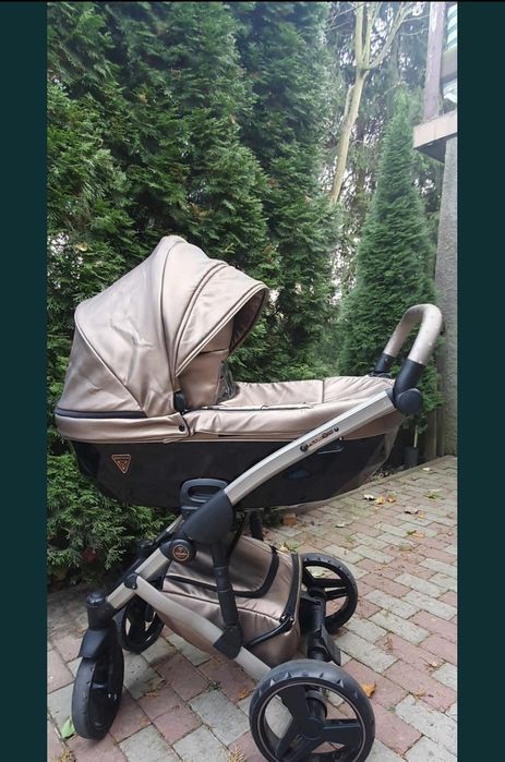 Wózek Junama Fluo Diamond 3w1 Gondola Spacerówka Fotelik