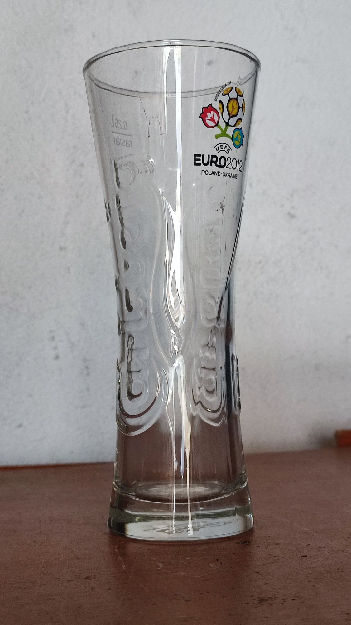 Copos carlsberg coleção euro2012 25cl 6uni novos na  caixa