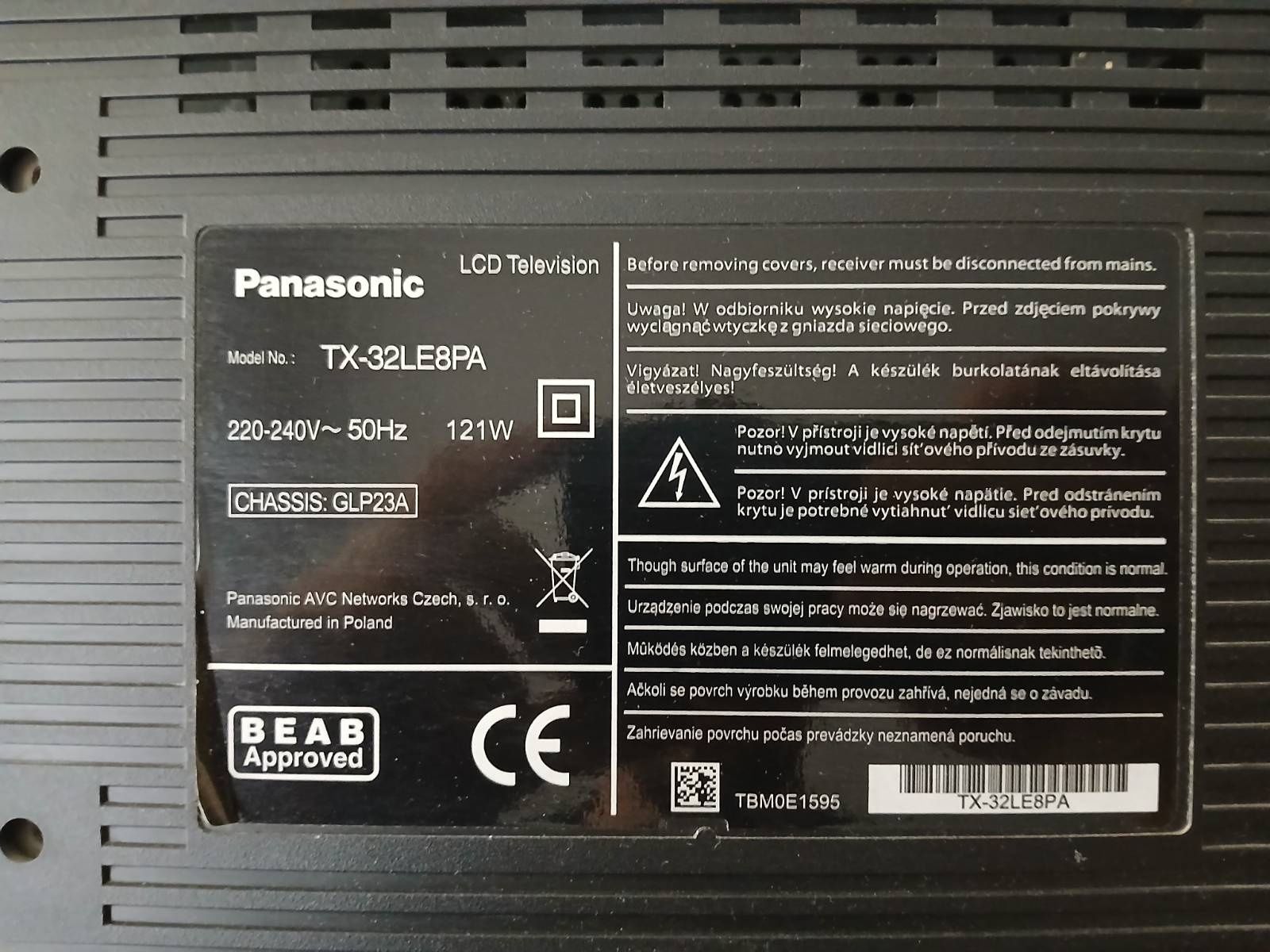 Panasonic Viera 32 cale